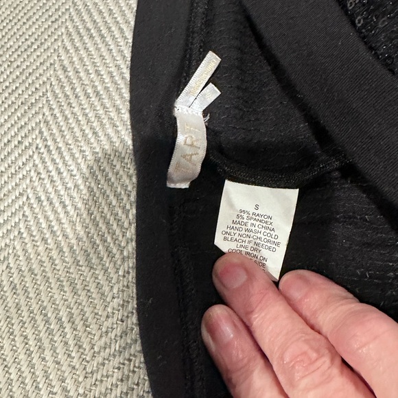 TART black sequin leggings size small - Picture 5 of 5